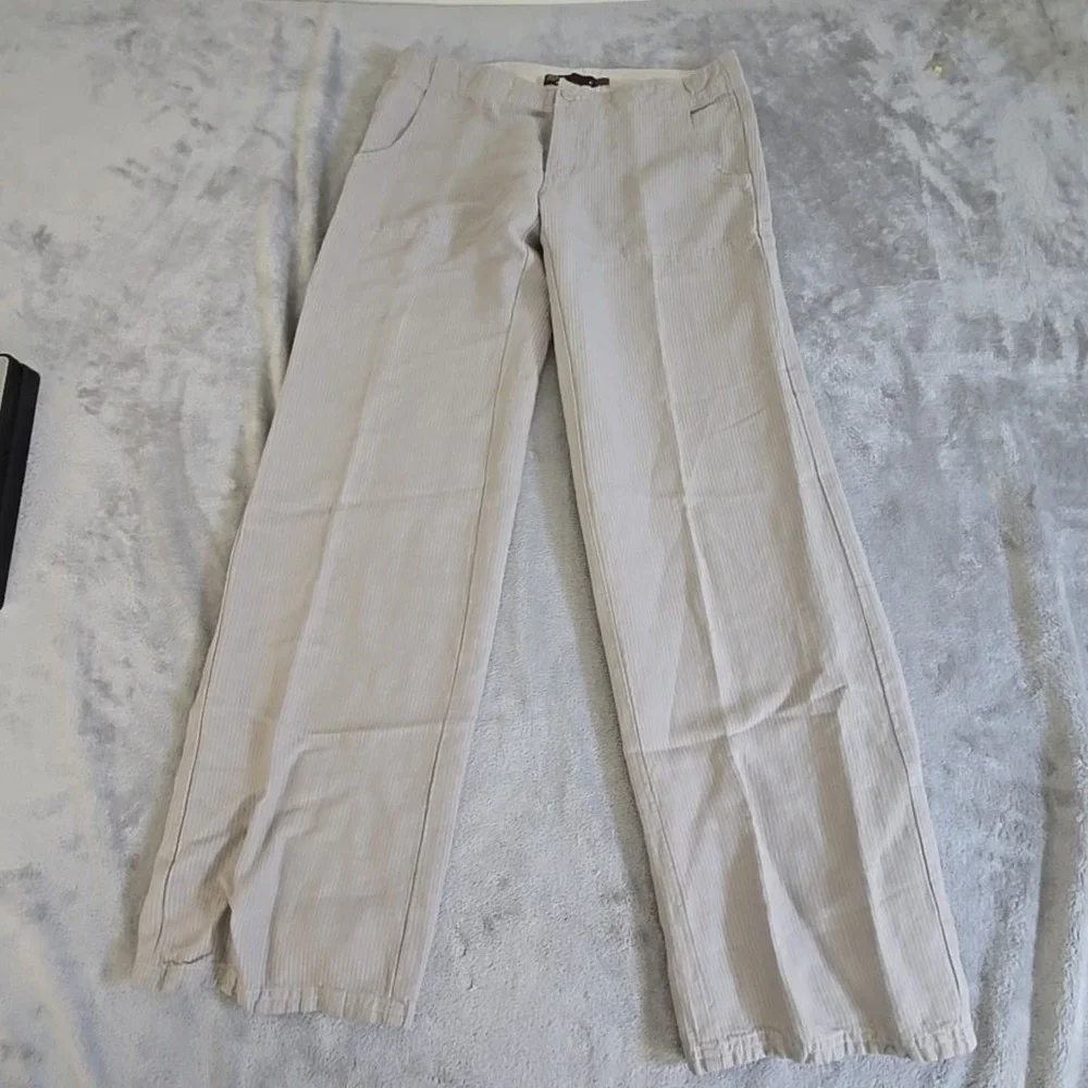 Prana Pants Mens Medium Tan  Lightweight Casual Beachwear‎